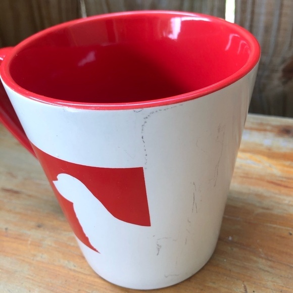 AKC American Kennel Club Red & White Retriever Silhouette Large Mug - Picture 8 of 8